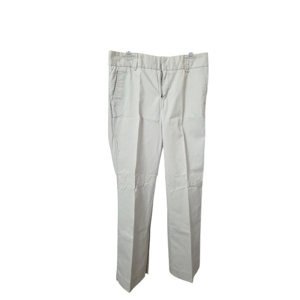 Eddie Bauer Tan Khaki Pants Women Size 10 Mercer Fit Office Dressy Casual